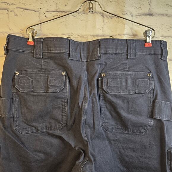 Duluth Trading Flex Fire Hose Cargo Pants Mens 42x32 Relaxed Fit Carpenter - Picture 5 of 7